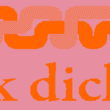 "entzück dich selbst" scarf (pink/orange)