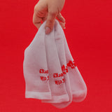 "big clit energy" socks